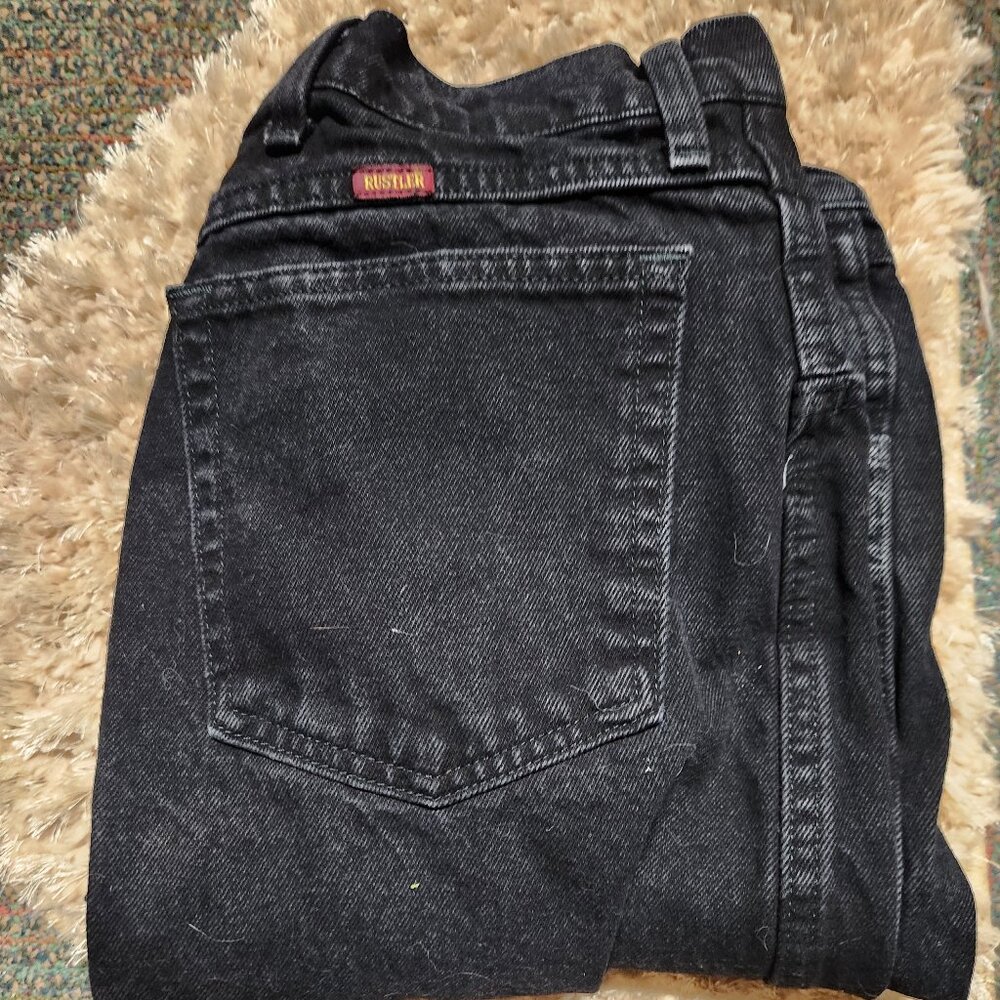 Used Men's Rustler  Back Jeans 36 x 32